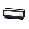 Panasonic Gatepost Light, LED Bulb Replacement Type, Rainproof, with Brightness Sensor LGWJ56009BU