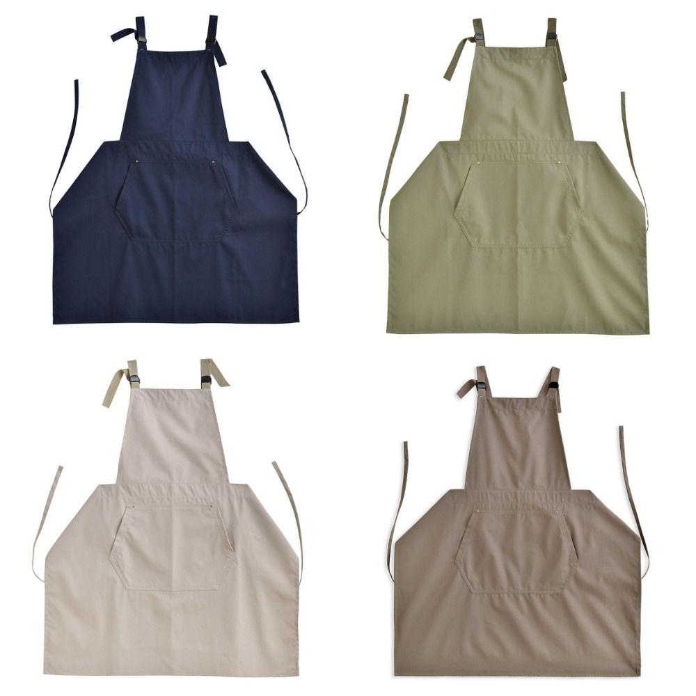 Workwear Korean Restaurant Apron Apron Adjustable Kitchen Aprons  Picnics Parties BBQ Camping