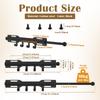 12.6 Inch Pull Out Closet Valet Rod Carbon Steel Closet Hanging Rod with 4 Hooks Extending Closet Rod for Bathroom Laundry Room