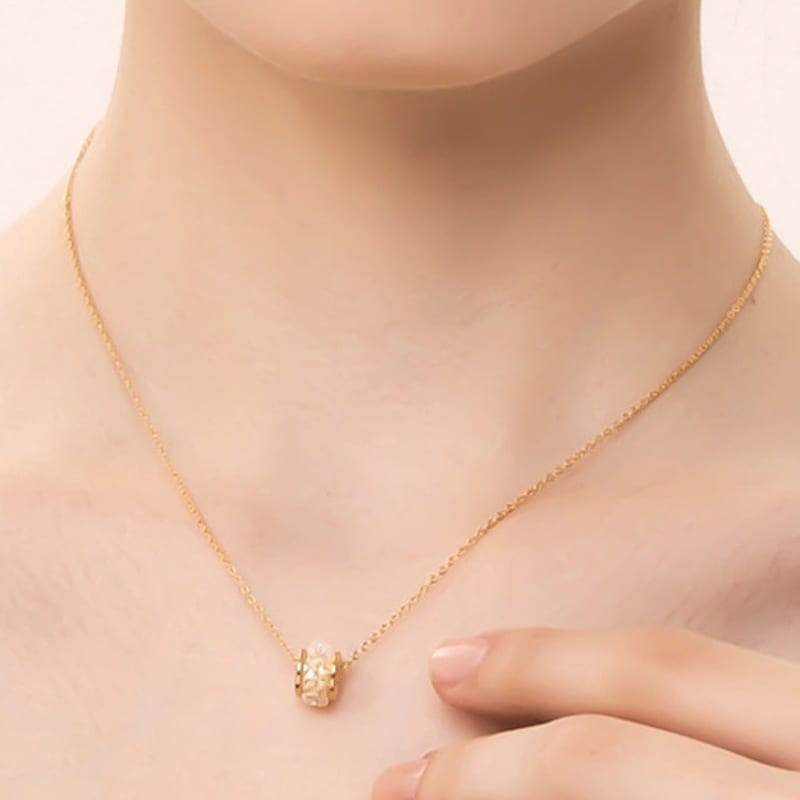 

WESTISLAND Crystal Necklace 14K_WI9622313 single type