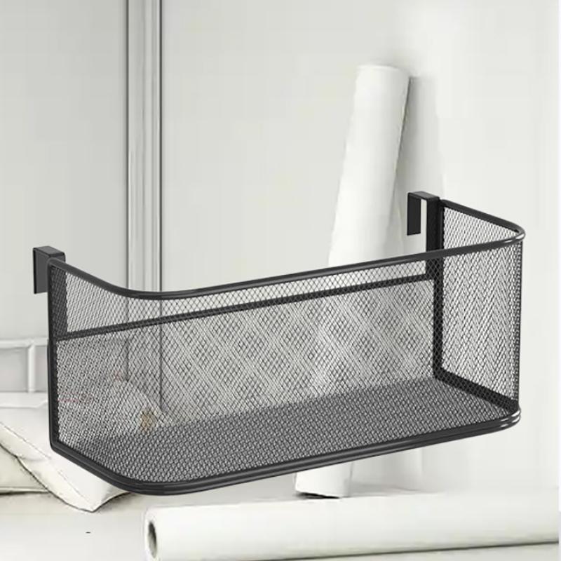 Bedside Hanging Storage Basket Space Saving Multifunctional Metal Bedside Shelf For El Office Dorm Bed & Bunk Bed Bedroom