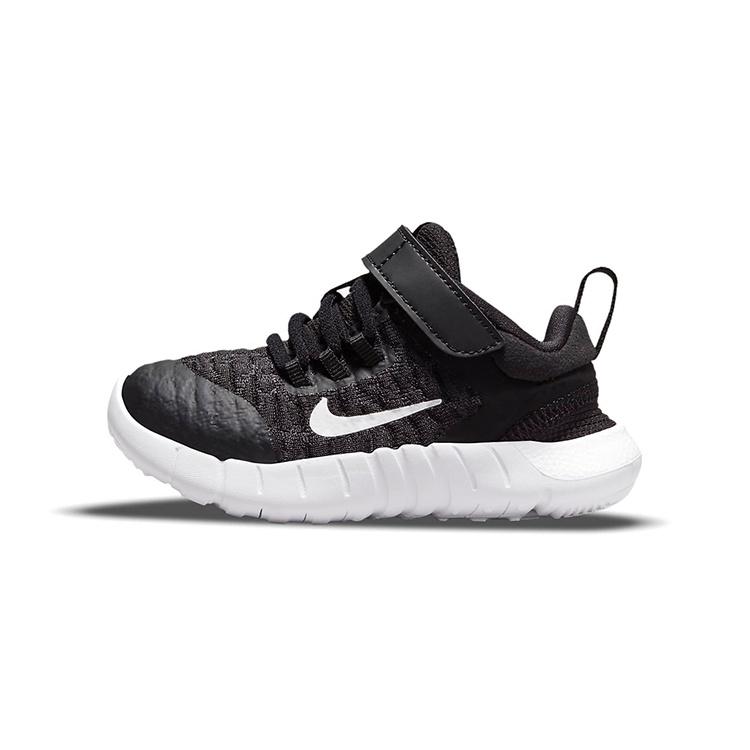 (TD) Nike Free RN 2021 Black Dark Smoke Grey Baby CZ3997-001 EU 22