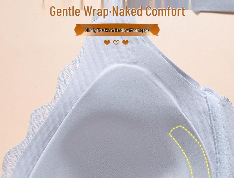 Nahtloser Übergrößen-BH ohne Bügel mit Anti-Hänge-Effekt für Damen