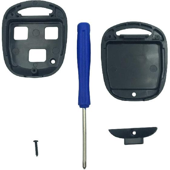 Replacement Keyless Entry Remote Control Key Case Fit for Lexus ES GS GX is LS LX RX SC Key Fob Cover Case Without Blade (1 PCS)