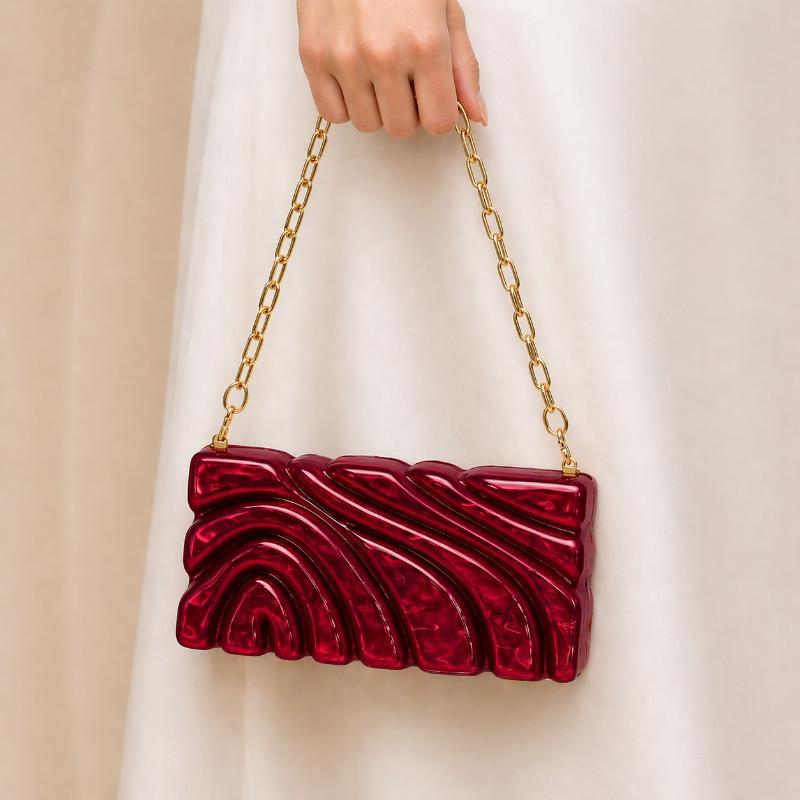 Clutch Fashion Evening Party Shoulder Handbag Shell New Wedding Acrylic Crossbody Bag Vip Luxury Women Trend Bags Designers