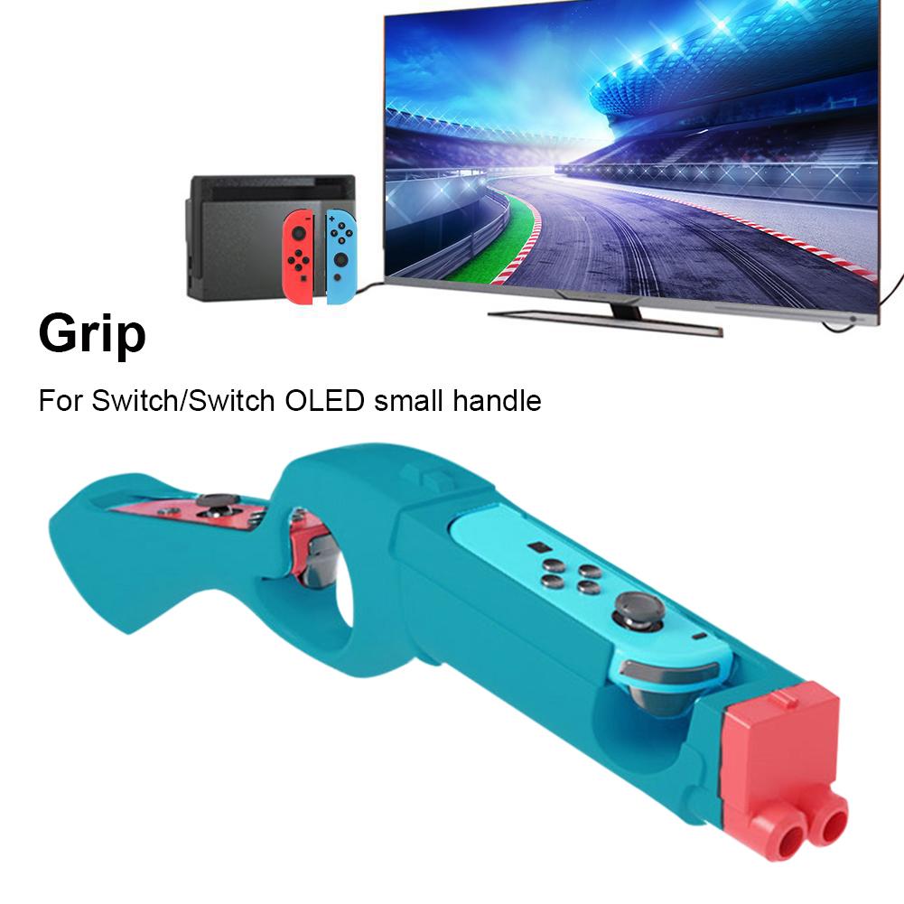 Gun Grips Handle Joystick Holder Portable Controller Handle Gamepad Bracket Gaming Accessories Left And Right for Switch OLED