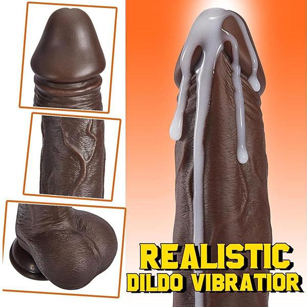 APP Remote Realistic Thrusting Penis Dildo Sexuální hračka Žena Teleskopická rotace Vyhřívání G bodová stimulace klitorisu Vibrátor Dildo Masturbátor