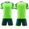 Wholesale football jersey set Men's and women's training game jersey Customized children's short-sleeved student class uniform Quick-drying  jersey