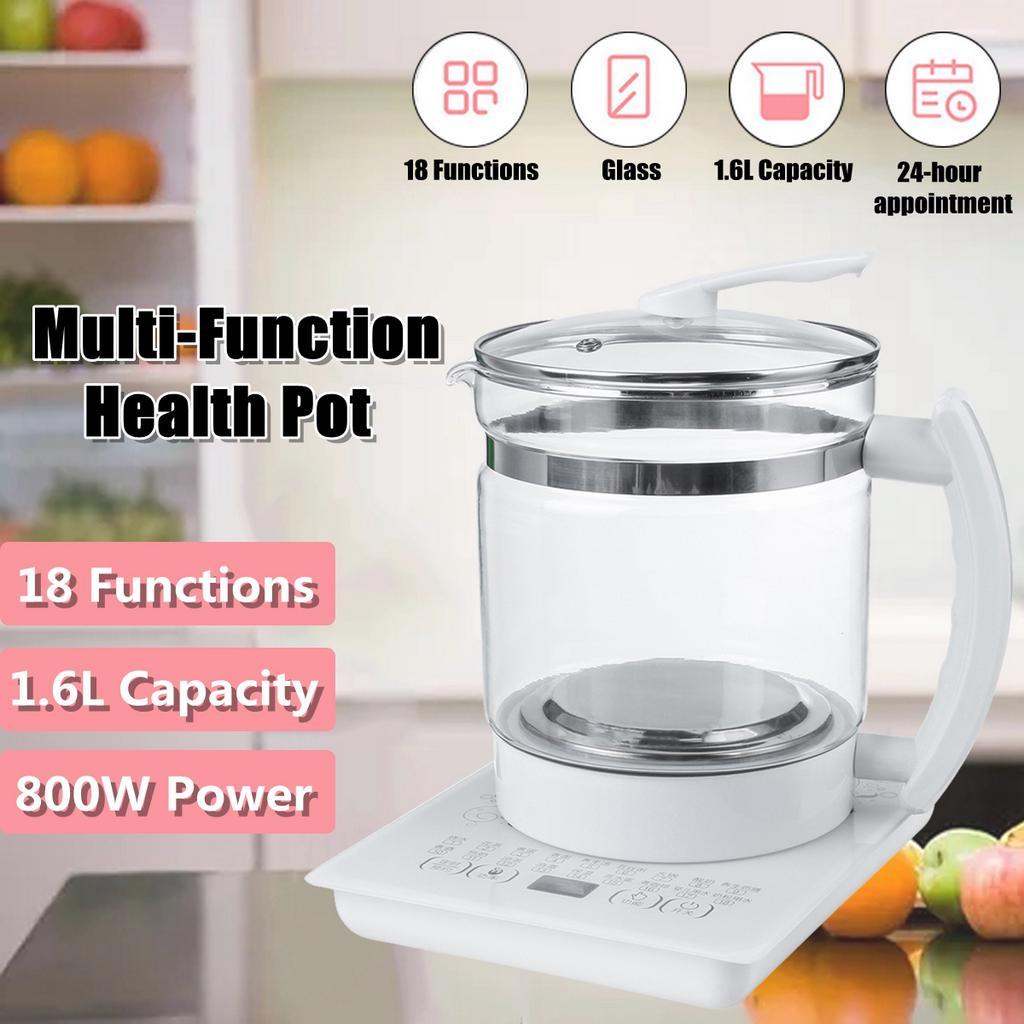 220V 800W gezondheidspot gesplitst multifunctioneel automatisch huishoudelijk afkookglas gezondheidspot gekookte thee kokend water pot