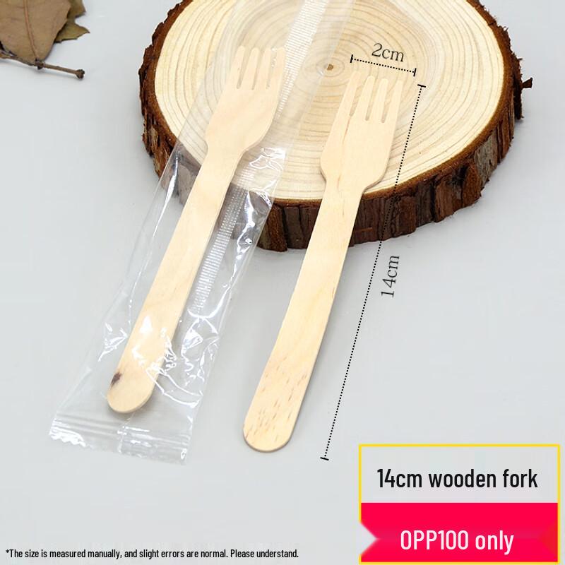Compostable Wooden Ice Cream Spoons  Forks