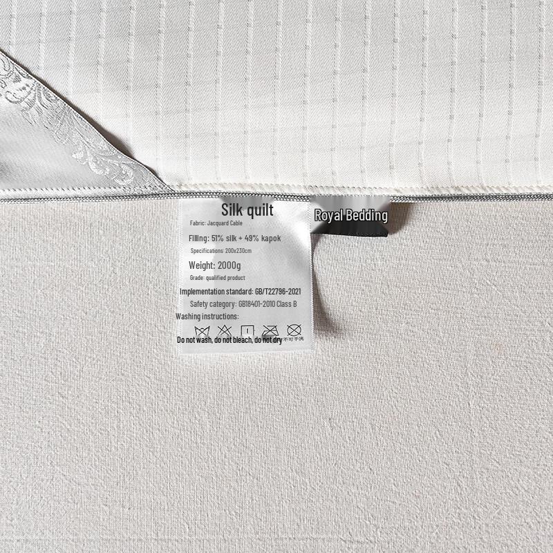 Tussah Silk & Polyester Blend Duvet