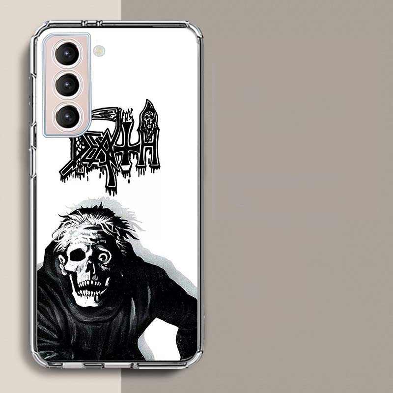 Metallband D-Death Handyhülle Für Samsung A16 A26 A36 A56 A17 A15 A25 A35 A55 A14 A24 A34 A54 A04S A05S Galaxy Note 20 10 9 8 A9