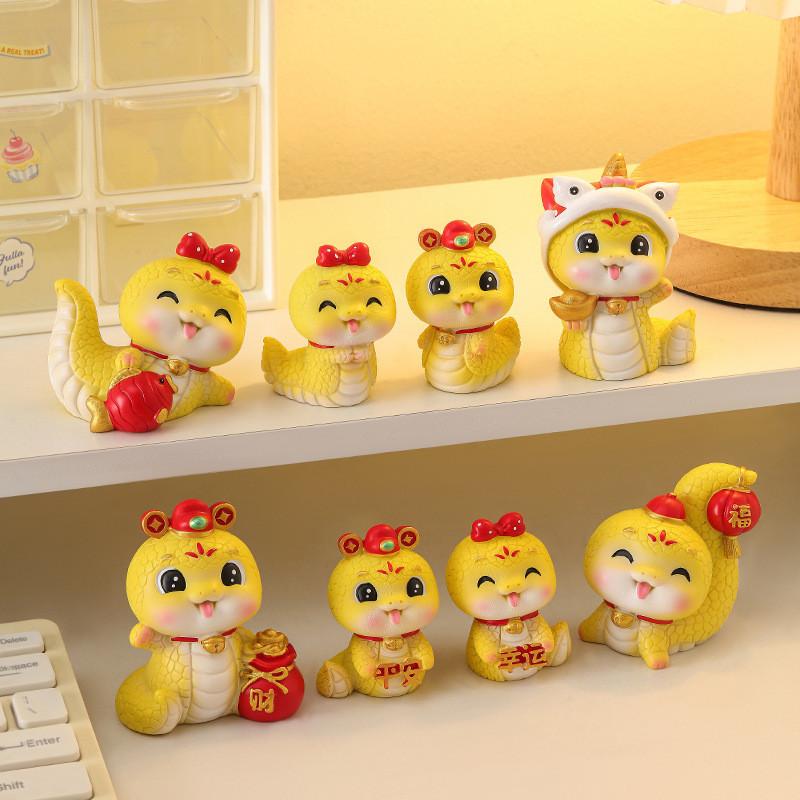 Of The Year Snake Mascot Character Model Toy Girls Children Holiday Decoration