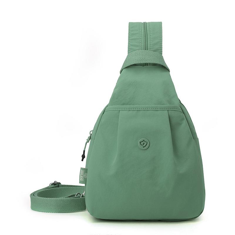 Fashion Casual Backpack Women's New Multifunctional Breast Bag Women's Nylon Waterproof Lightweight Travel Small Backpack