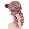 Printed Muslim Hijab Cap Women Baseball Wrap Head Ramadan Headwear Turban Bonnet Hat