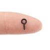50/100Pcs Iron Spray Painted Small Eye Screw Hooks Clasps Eye Pin For Pendant Eyelet Hooks Fit Drilled Beads DIY Jewelry Making