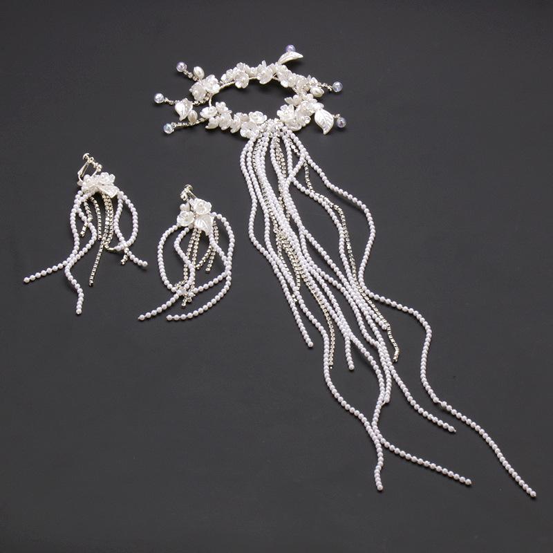 2022 Huayuan Bridal Updo Tassel Hair Accessory - Chinese Style Romantic Wedding Hair Band