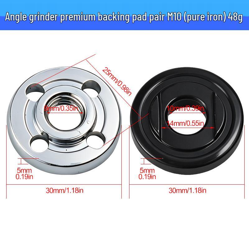 100 Type Angle Grinder Nut, Polishing Machine Pressure Plate Tool, Hexagonal Clamp Plate, Angle Grinder Accessories
