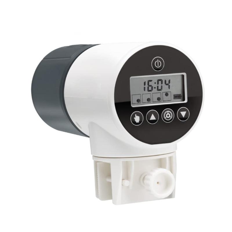 

Durability Plastic Automatic Fish Dispenser with Precise Timers Ideal for Long Vacations and Aquariums Care 1