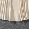Girls' 8-12 Years Dress – Autumn New Arrival: Stand Collar Elegant Pleated Long-Sleeved Formal Gown