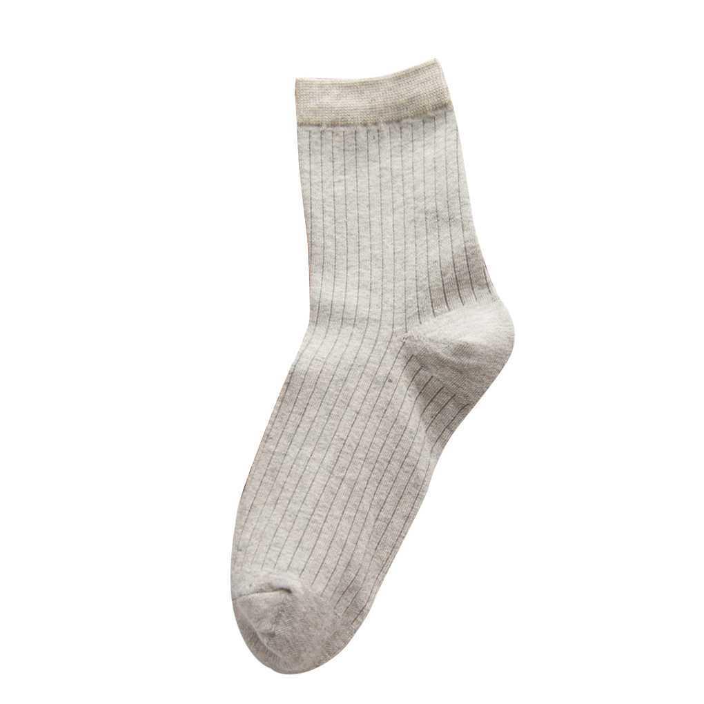 1 Paar Herbst Winter Baumwolle Weiche Socken Verdicken Warm Basic Einfarbig Socken Gestapelte Socken Damen