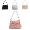 Stylish Large Capacity Casual Tote Bag For Women In Chic Solid Colors For Daily Use