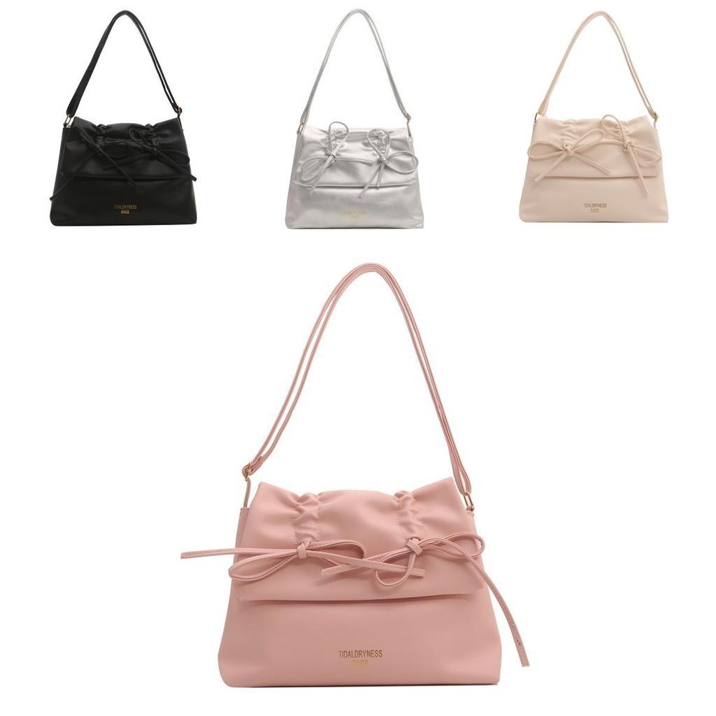 Stylish Large Capacity Casual Tote Bag For Women In Chic Solid Colors For Daily Use