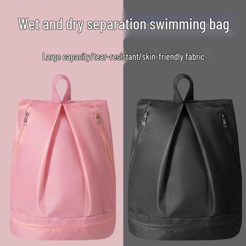 Waterproof Wet/Dry Separation Swimming Backpack for Travel and Fitness Storage