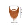Costume Fake Beard Set Long Big White & Black Beard for Party Halloween Christmas Santa Claus Cosplay Gift Accessories Kit