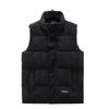 Vest Men's Autumn and Winter Coat Trendy Corduroy Handsome Stand-up Collar Down Cotton Vest Versatile Vest