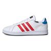 adidas Neo Grand Court Casual Durable Low-Top Skate Shoes Men Sneakers White Red Blue GY3625