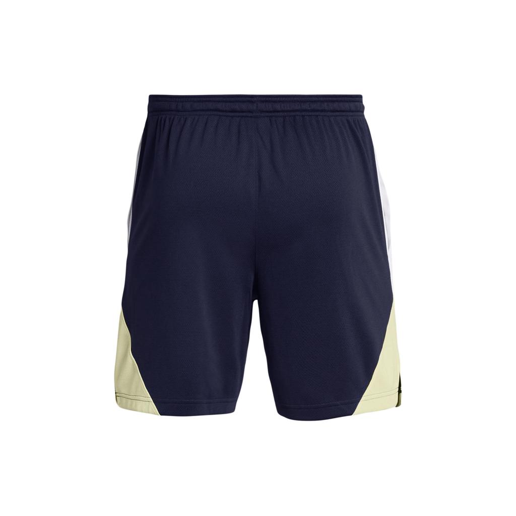 Under Armour Curry Splash Shorts Letter Splicing Elastic Straight Casual Shorts Men shorts Navy-Blue 1380327-410