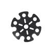 8Pcs Rubber Trekking Pole Replacement Accessory Black Walking Hiking Stick Accessory Hiking