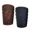 Style Bracer Wrist Bracelet Embossed Glove Symbol for Theater Props Larp Cosplay
