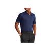 Polo Ralph Lauren Solid Color Logo Embroidered Short Sleeve Polo Shirt Men tops Navy-Blue 710870645-002
