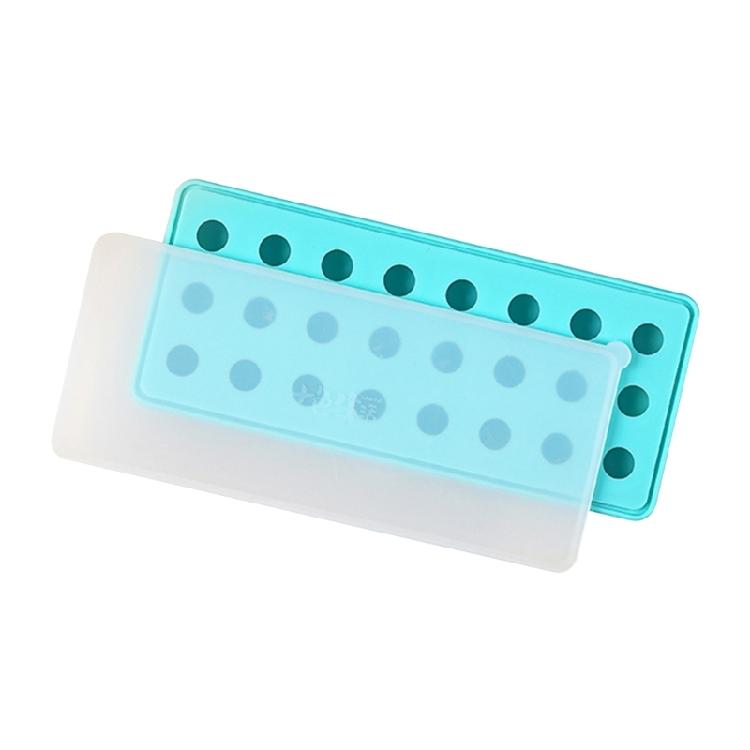 Ice Cube Tray Mold Easy Release 24/27 Grid Flexible Ice Cube Mold Reusable