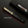 Stylo plume en métal de luxe de haute qualité, stylo signature pour bureau d'affaires, adapté aux hommes d'affaires
