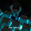 Teclados Hollow Knight Accesorios Tecla Transmisión de Luz Muñeca de Resina Linda Personalizada Decoración de Teclado Mecánico