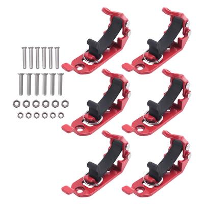 6 Piece Shovel Holder For Car Roof Rack Ax Holder Kit Roof Rack Car Accessories Metal For Truck Boat Militaryequipment And Tools