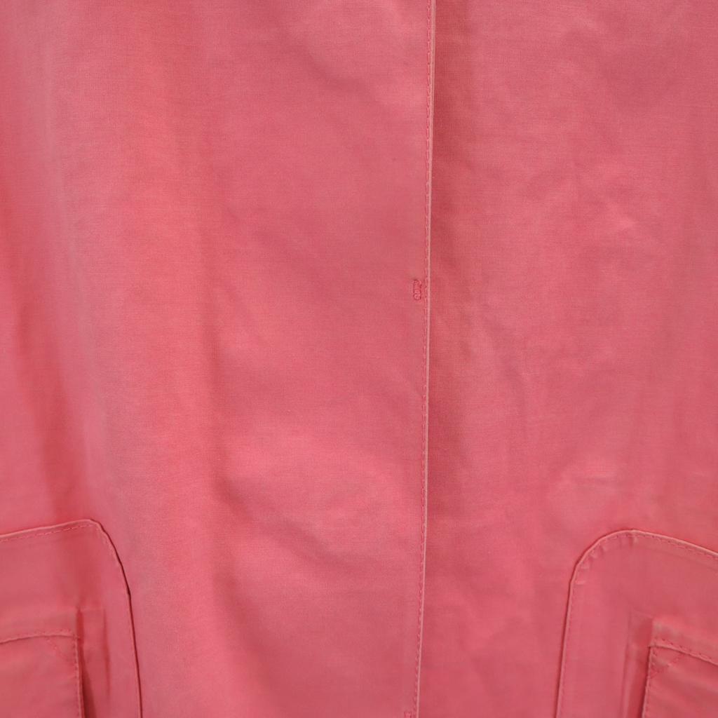 Mackintosh Made in Scotland Edelstahlkragen Mantel 36 rosa Damen Gebraucht
