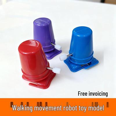 DIY Walking Clockwork Movement Clay Kit: Handmade Educational Wind-Up Toy for Toddlers
