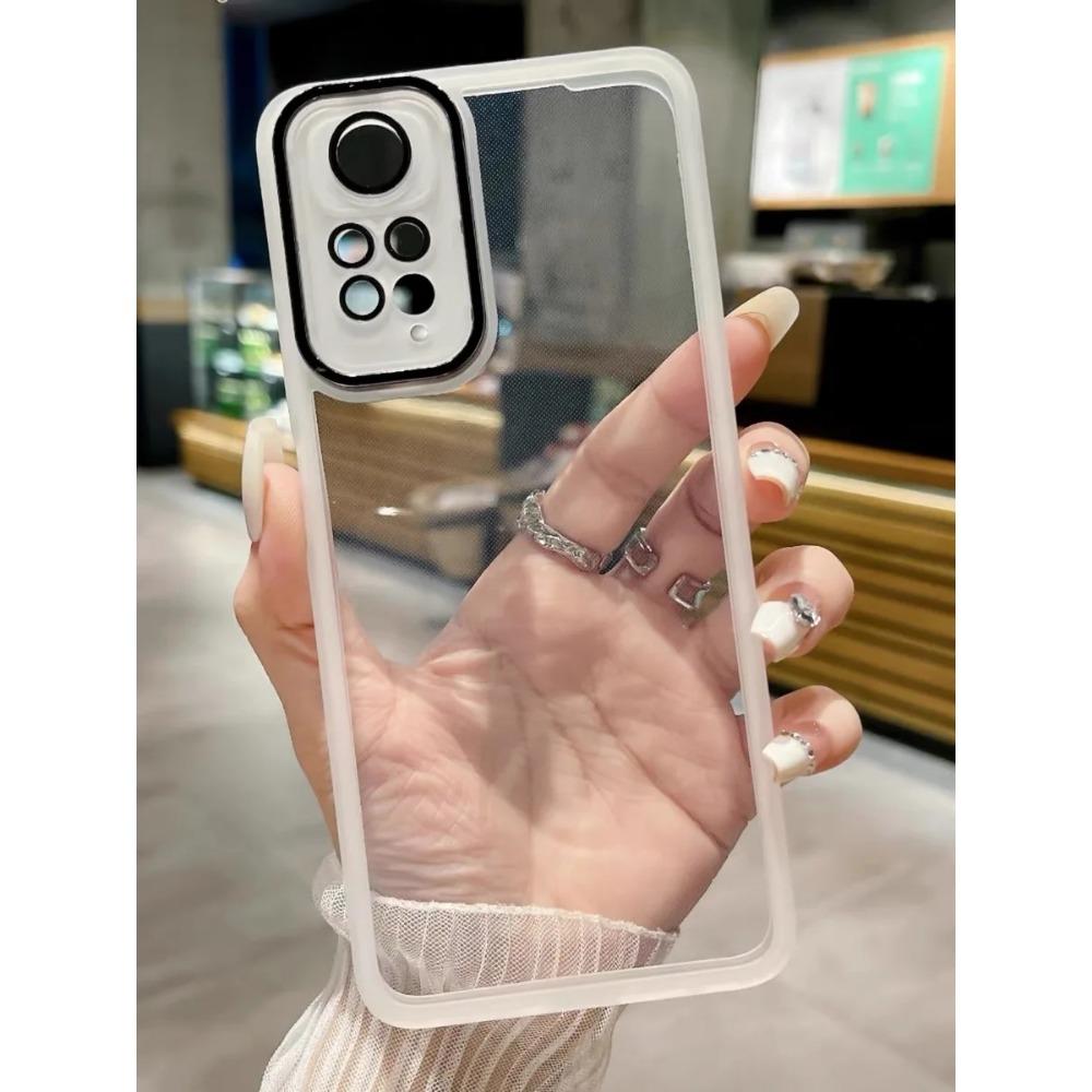 

Прозрачный мягкий чехол с защитой камеры TUP для Xiaomi Redmi Note 13 Pro 4G 5G Note 12 11 Pro Plus POCO X5 Pro 5G X3 NFC Redmi Note13 Proplus белый