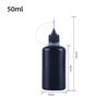 30ml Black Lightproof Bottle for Tattoo Ink, Vape Juice, 10-30ml Needle Dropper for Tattoo Ink Cream, Vape Juice, Nail Polish Remover