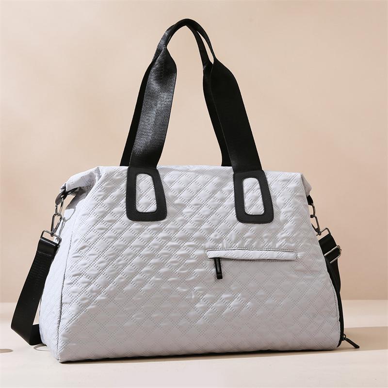 Short Trip Bag Large Capacity Fitness Bag Business Trip Luggage Bag Commuter Tote Bag Portable Messenger Mommy Bag