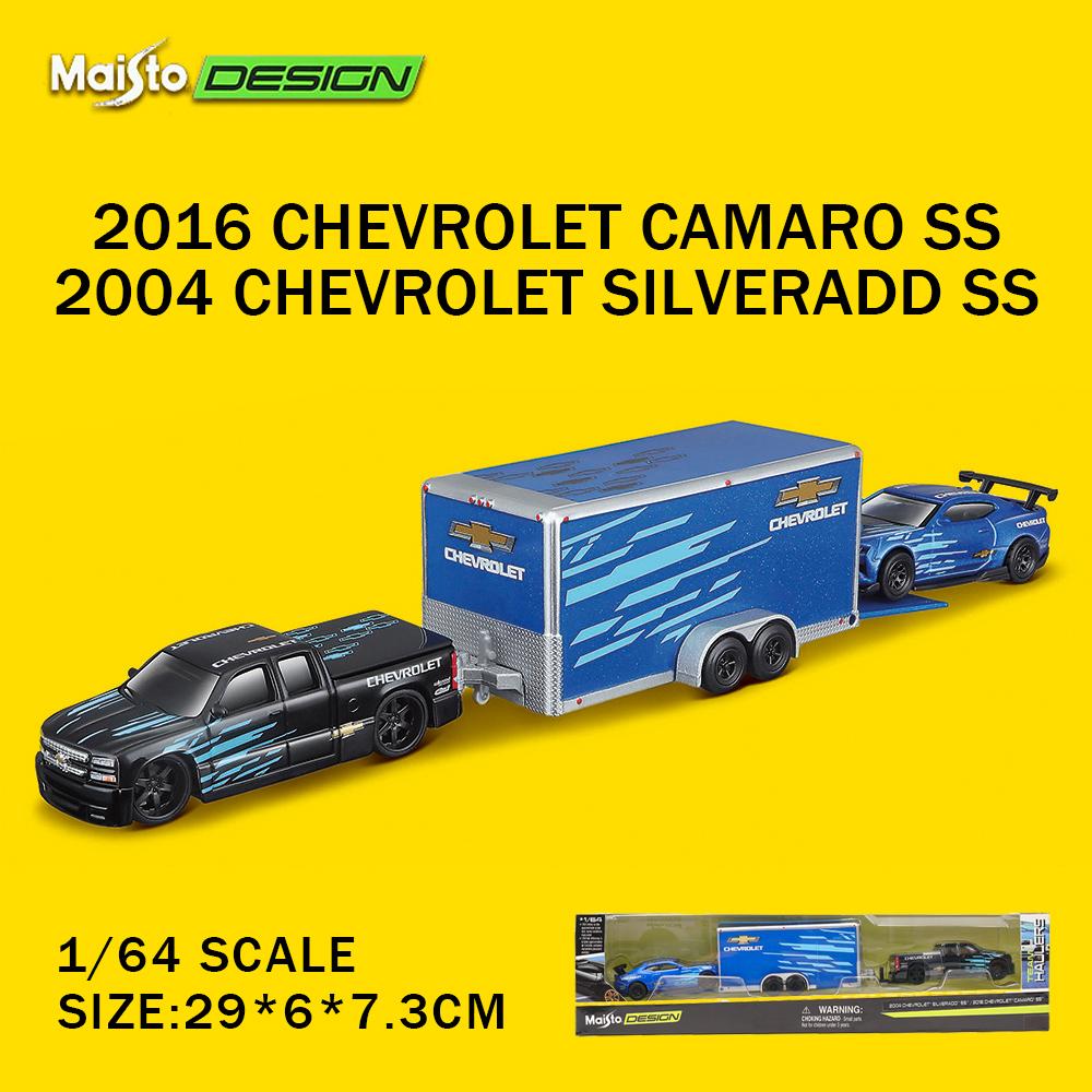 W125Maisto 1:64 Volkswagen Van Samba Beetle / Car Trailer Design elite transport die-cast precision model car Model collection gift