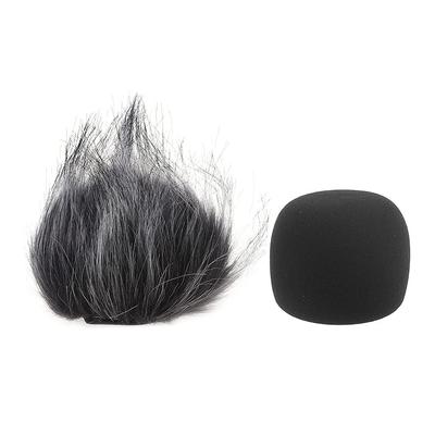 YUGSHNKFC Microphone Cover Black Foam Wind Screen for Zoom H1 Recorder Microphone Protector Replacement Muff Filter