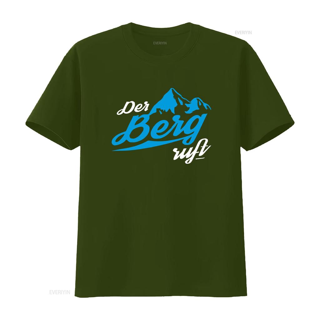 Randonnee T Shirt Le Berg Appelle Escalade Alpiniste Hommes Chemise 4 Heros Outdoor Mountain Adventure Design vintage Washed