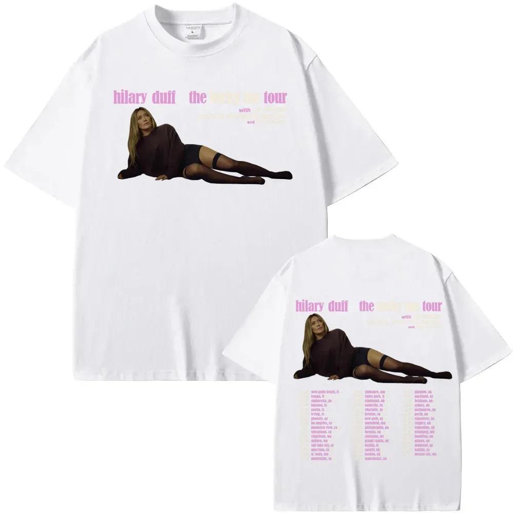 Wear This Official Hilary Duff The Lucky Me 2026 Tour Tee to Show Your Love for Her Music and Celebrate Her Comeback 4XL