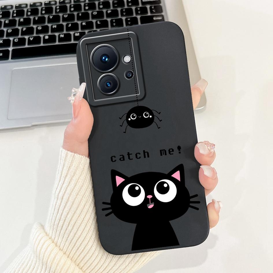 For Infinix Zero 5G 2023 Case X6815C X6815D Shockproof Bumper Cute Duck Cat Phone Case For Infinix Zero Ultra 5G X6820 TPU Cover Infinix Zero 5G 2023