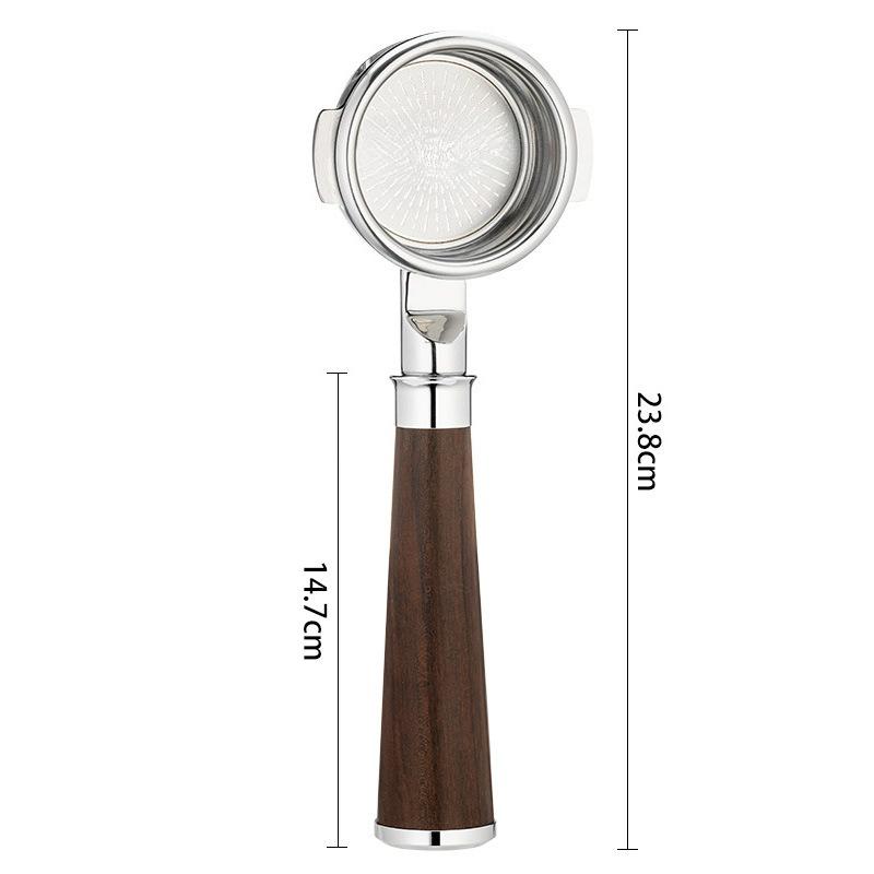Stainless Steel Coffee Handle, Detachable Italian Coffee Machine Handle, 58mm E61 Universal Handle Modification Accessory